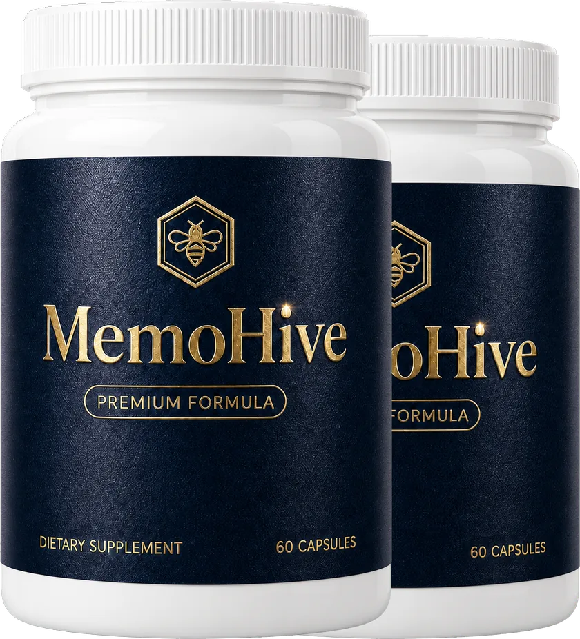 MemoHive supplement two-bottle package