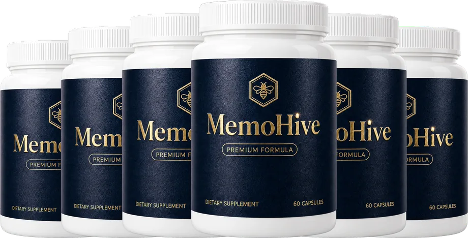 MemoHive supplement six-bottle package